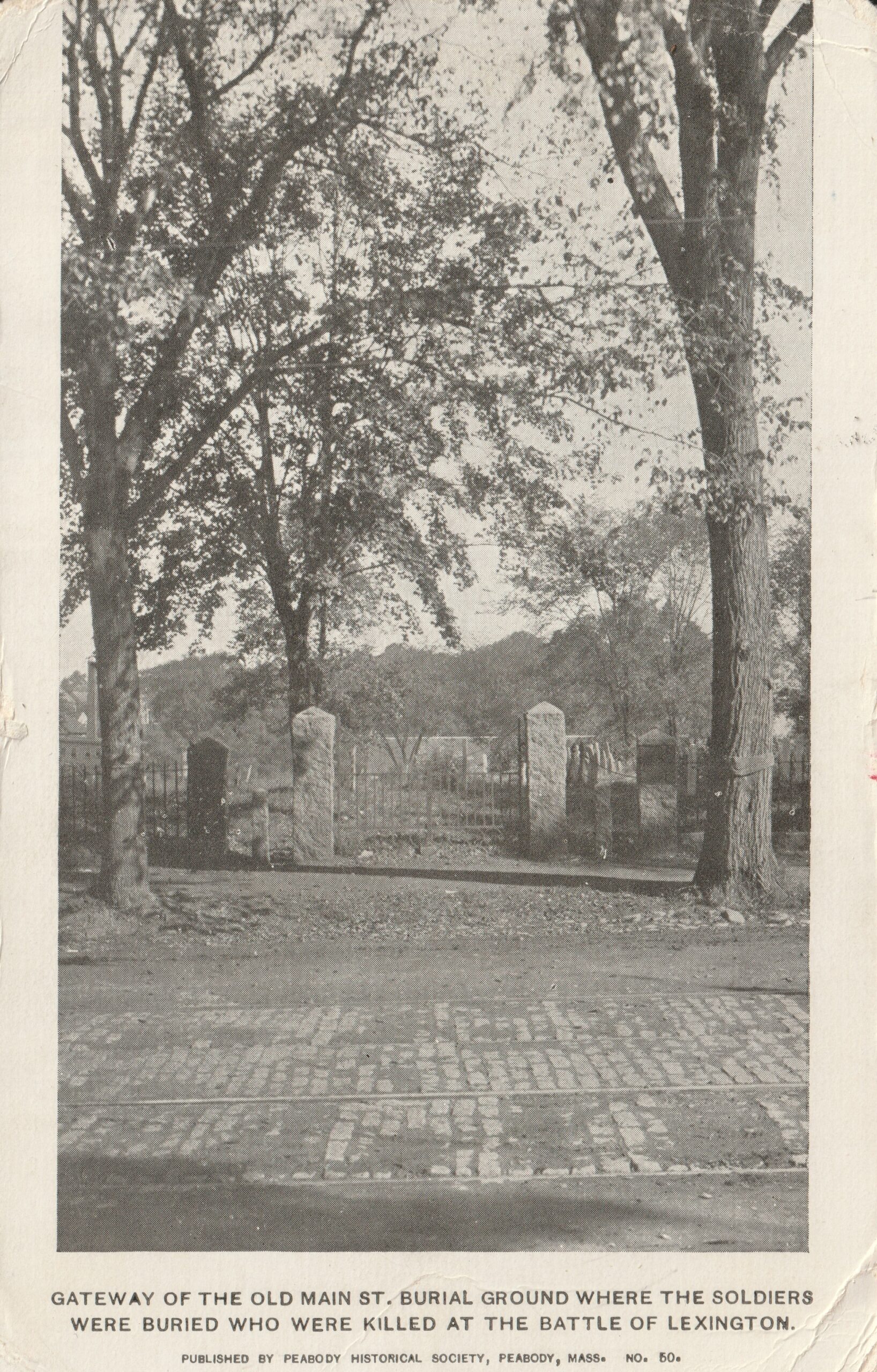 The Old South Burying Ground 1689 1889 Peabody Historical Society